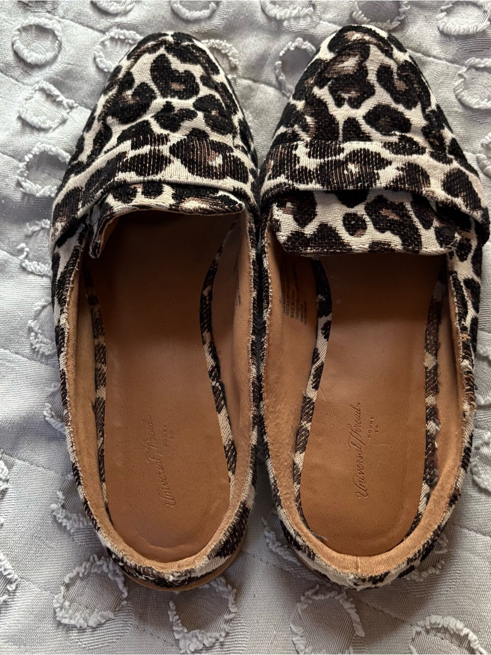Universal Thread Amber Leopard Mules - Picture 3 of 4